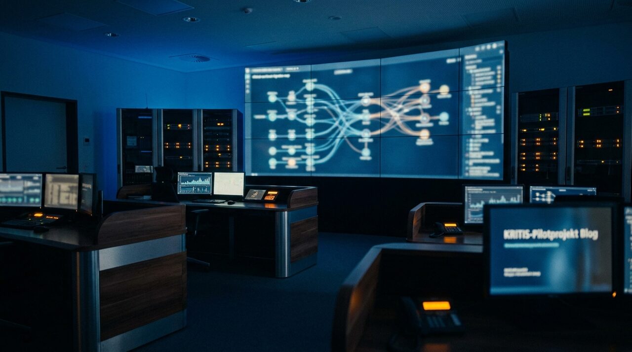 Pilot-Cockpit KRITIS-Krankenhausverbund 240 Millionen Euro Umsatz mit 12 AI-Workloads Provider-Verteilung IONOS Aleph Alpha On-Prem und Compliance-Status
